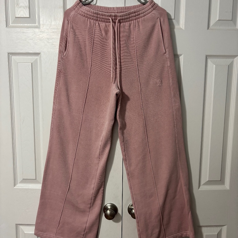 PINK wide leg sweatpants